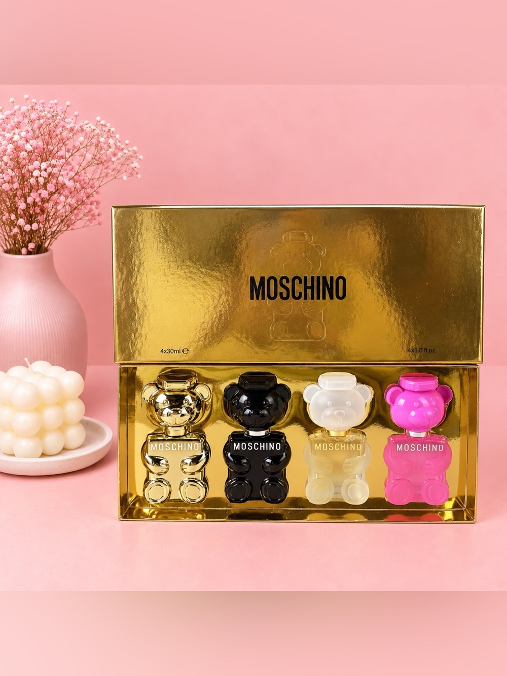 🧸✨ TEDDY BEAR PERFUME COLLECTION | 4-PIECE 30ML GIFT SET 💖